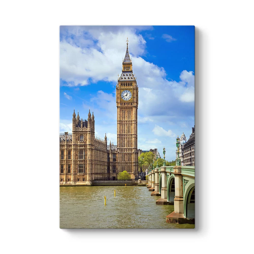 Big Ben Saat Kulesi Londra Tablosu - Model 2